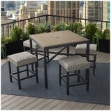 Agio Winlock 5 Piece Woven High Dining Set