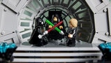 LEGO emperor's throne room diorama