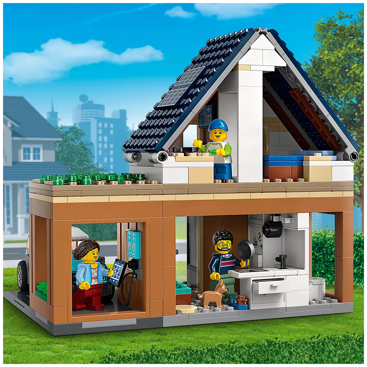 LEGO City Family House and Electric Car 60398