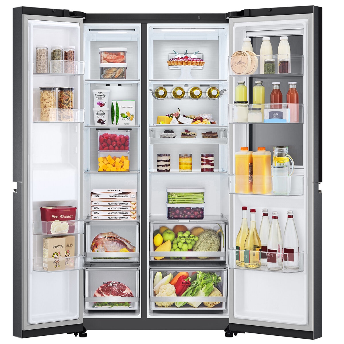 LG 655L Side by Side Fridge GS-B655PL