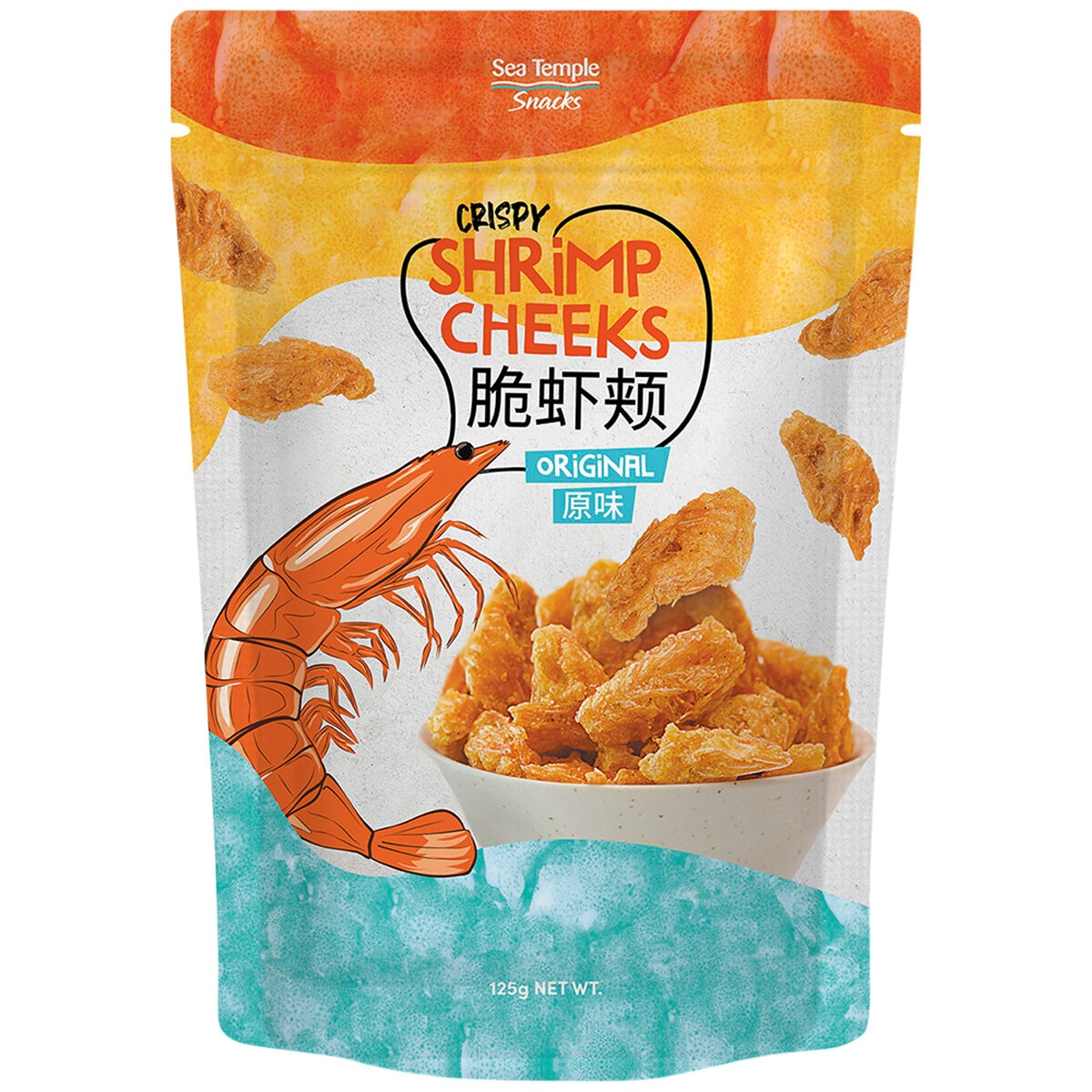 Sea Temple Crispy Shrimp Cheeks 125g