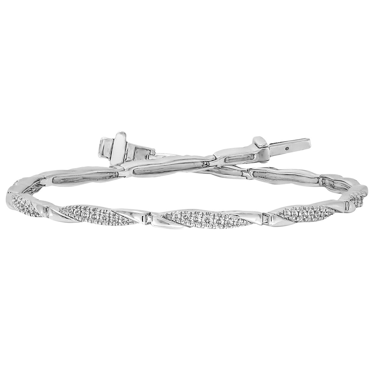 18KT White Gold 0.50ctw Diamond Bracelet