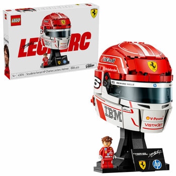 LEGO Editions Scuderia Ferrari HP Charles Leclerc Helmet 43014 LEGO Editions Scuderia Ferrari HP Charles Leclerc Helmet 43014