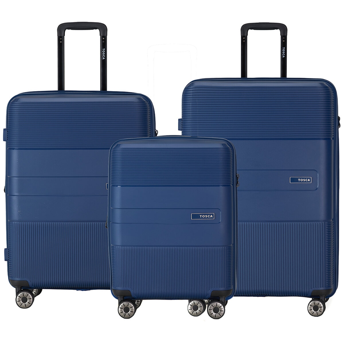 Tosca Orion Luggage 3 Piece Set Navy