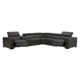 Gilman Creek Leather Power Reclining Sectional