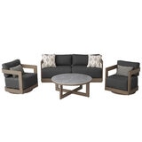 Agio Menorca 4 Piece Deep Seating Set