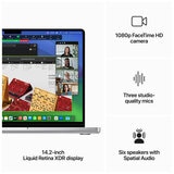 Macbook Pro 14 Inch With M3 Pro Chip 11 Core CPU 14 Core GPU 512B Silver Macbook Pro 14 Inch With M3 Pro Chip 11 Core CPU 14 Core GPU 512B Silver