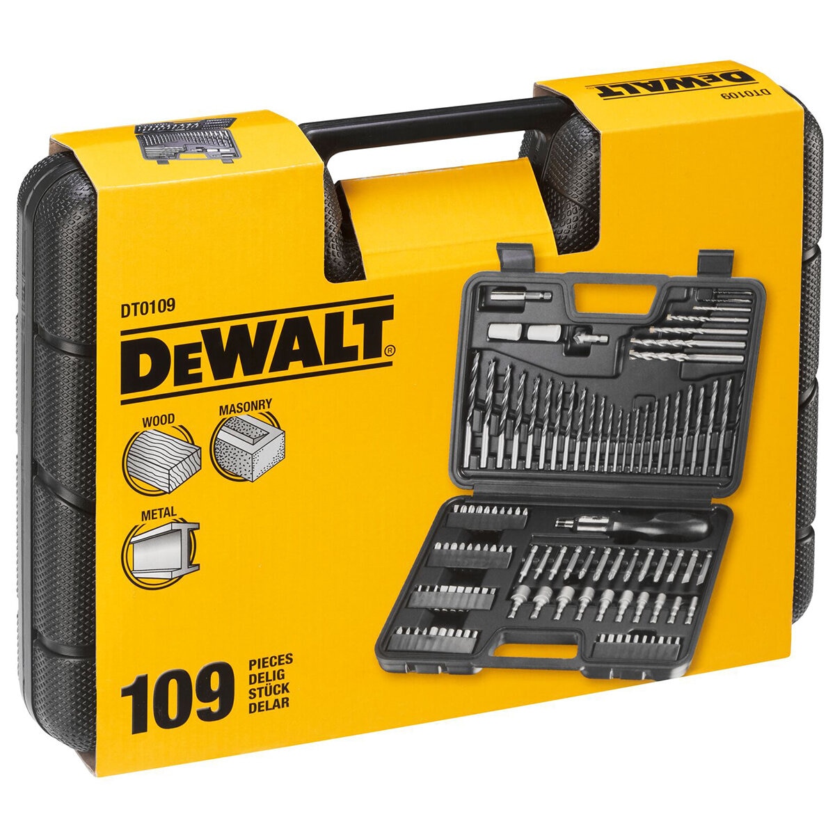 DeWALT 109 Piece Mixed Accessory Set