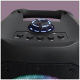 Majority PS200 Party Speaker 80W Bluetooth Karaoke And PA System Black MY-1000002980