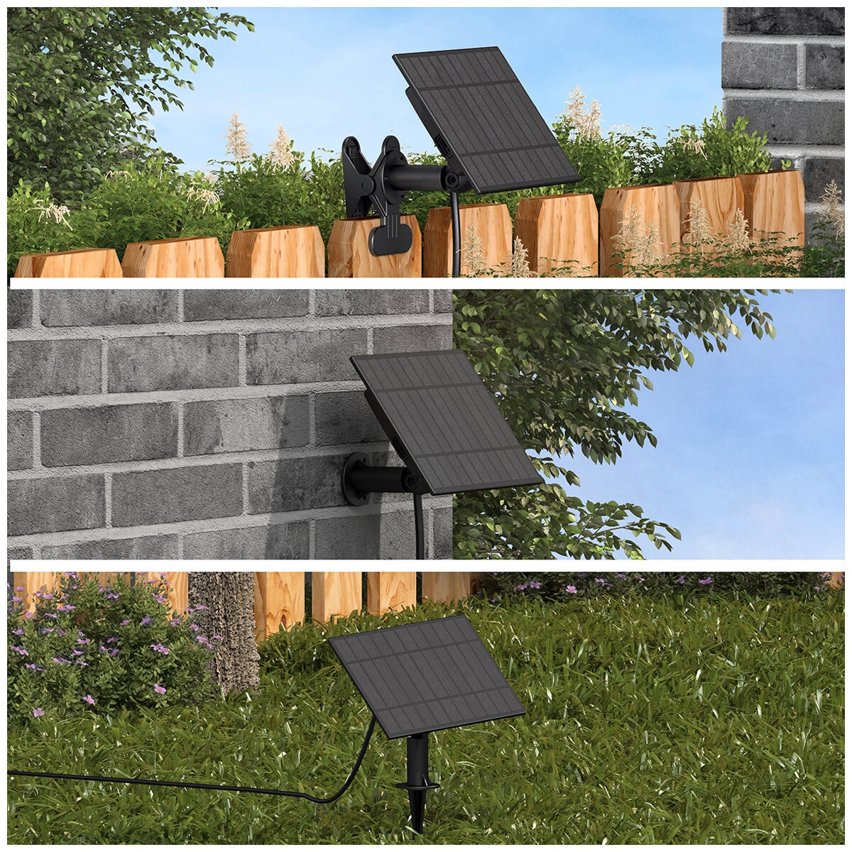 Artika Blaze Outdoor Solar Light Black OUT-BZSO-C6BL Artika Blaze Outdoor Solar Light Black OUT-BZSO-C6BL