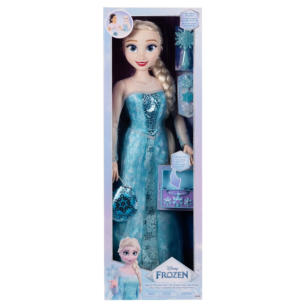 Disney Majestic Playdate Doll 85cm Elsa Costco Australia