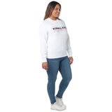 Kirkland Signature Unisex Fleece Crewneck White