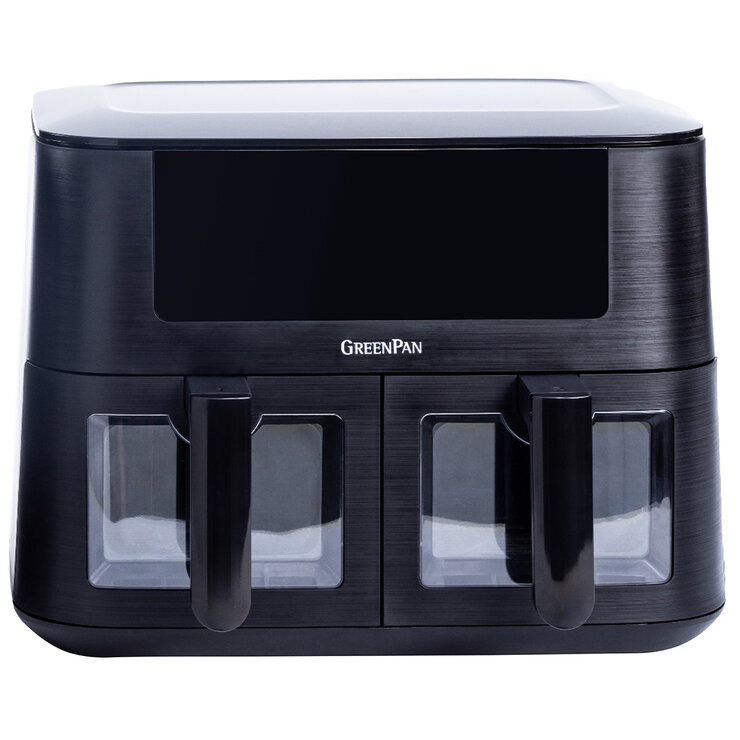 GreenPan Bistro Airfryer 4+4 L, 2 Baskets CC008077-001 GreenPan Bistro Airfryer 4+4 L, 2 Baskets CC008077-001