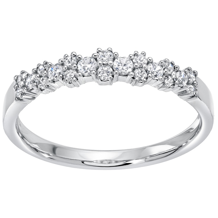 Round Brilliant Cut 0.25ctw 18KT White Gold Diamond Ring | Costco Australia