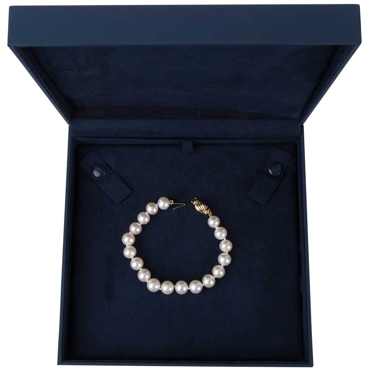 14KT Yellow Gold Freshwater Pearl Bracelet