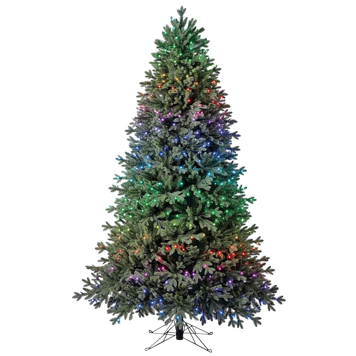 Pre-Lit Evergreen Classics Twinkly Aspen Artificial Christmas Tree 2.2 Metre