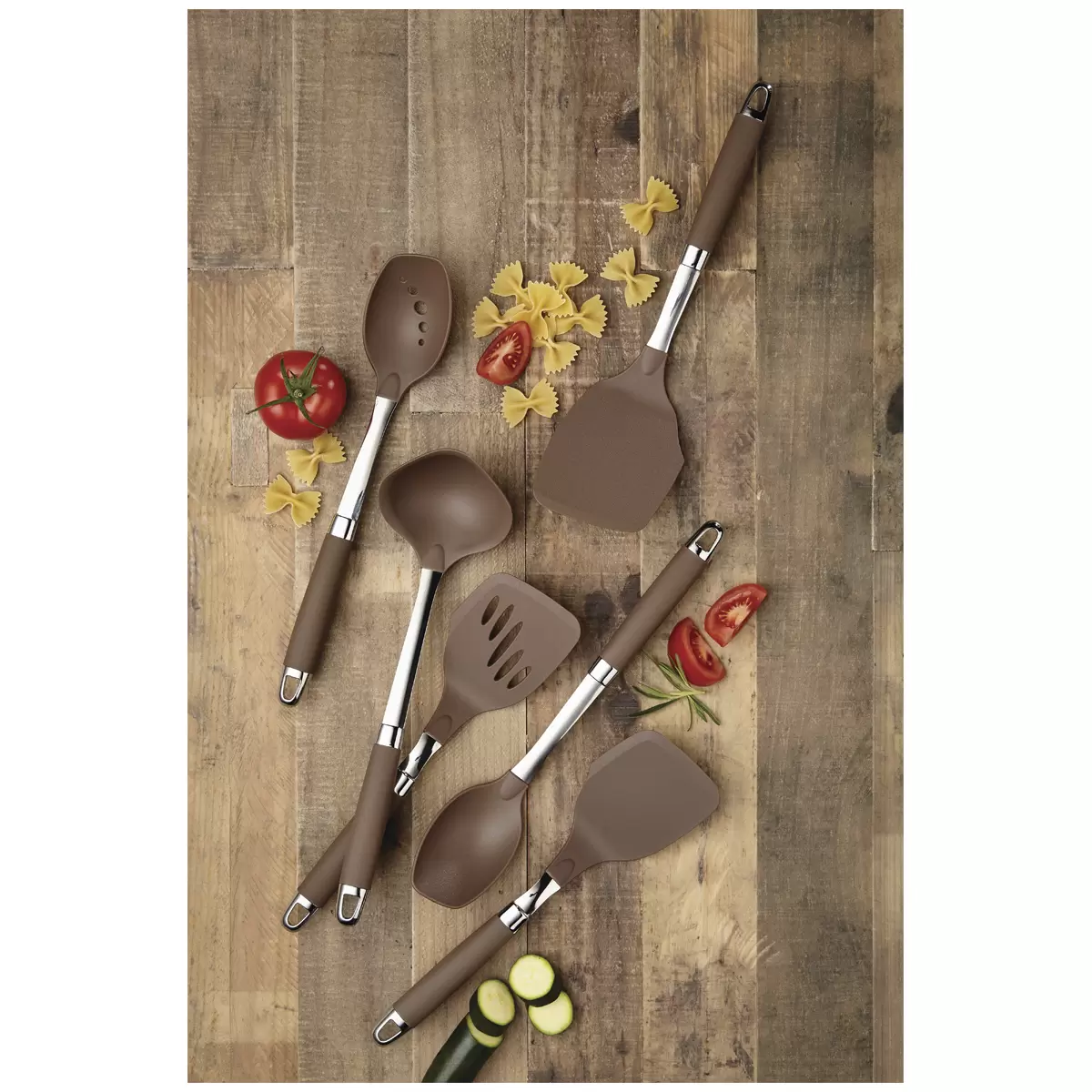 Anolon Utensil Set Bronze 6 Piece