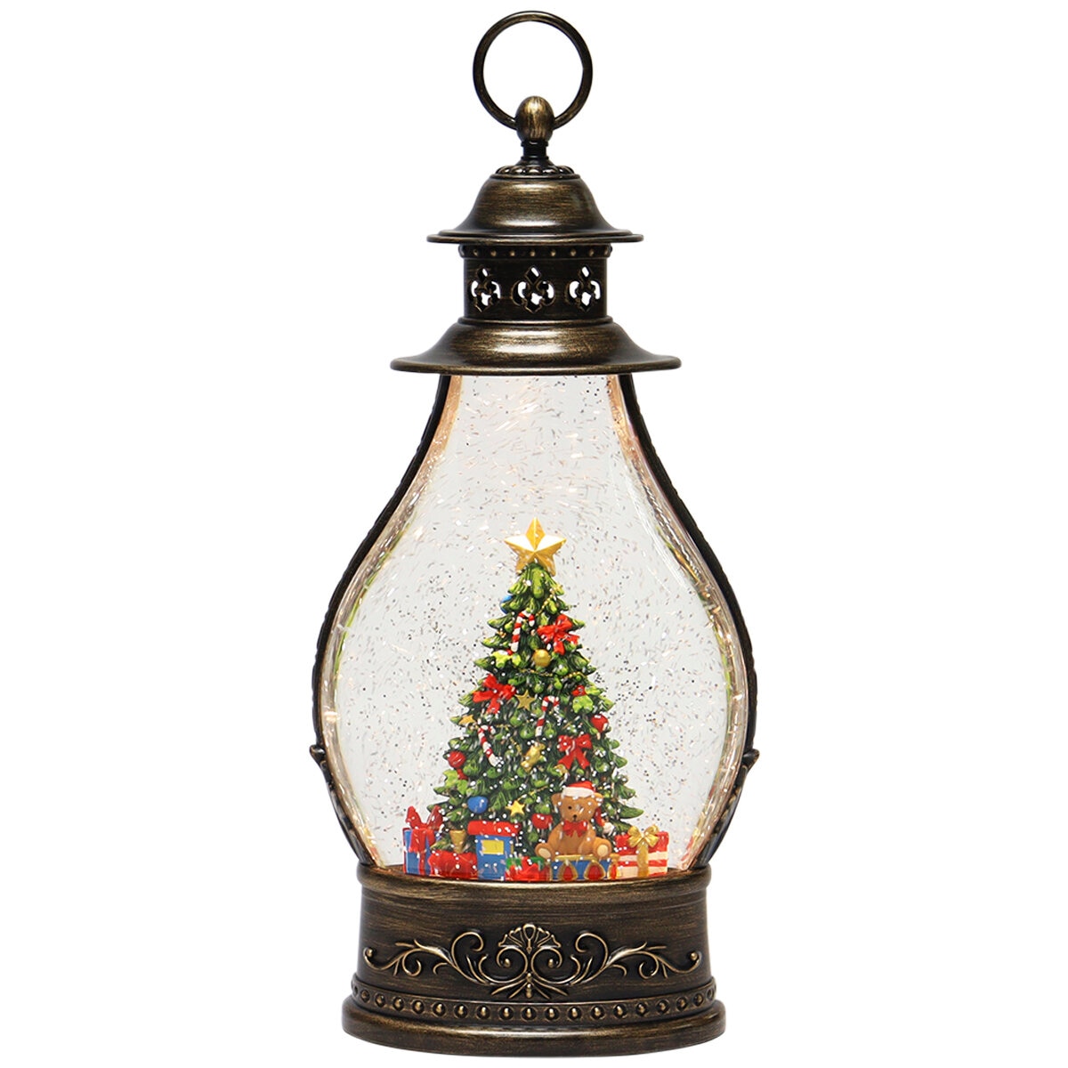 Holiday Scene Lanterns with LED lights