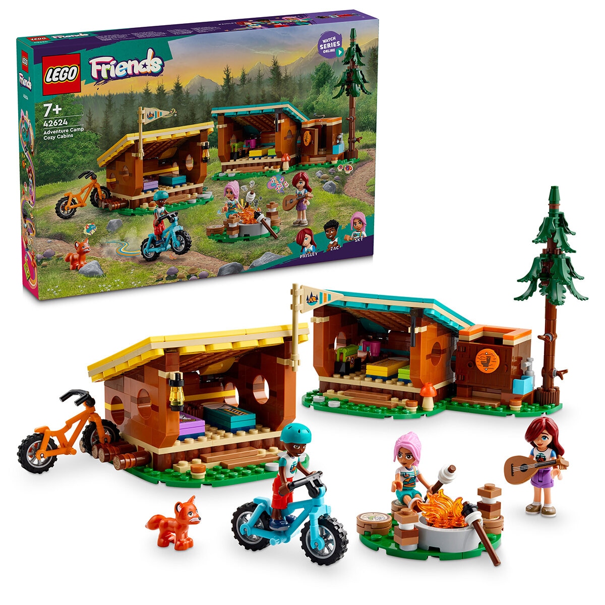 lego friends adventure camp cozy cabins 426