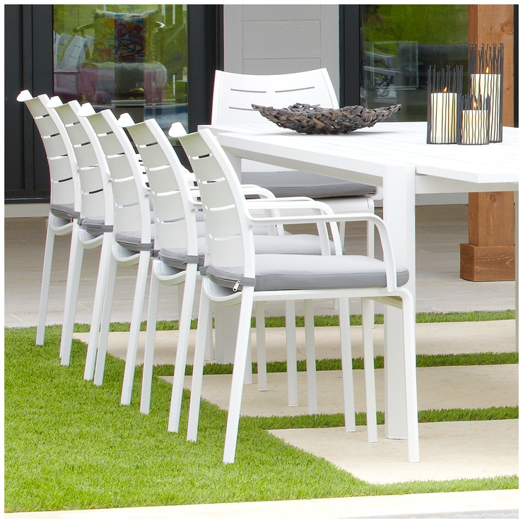 St. Kitts 13 Piece Outdoor Dining Set Costco Australia