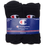 Champion Crew 8 pack sock - Black