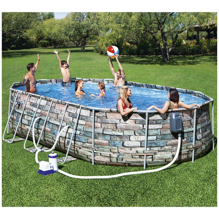 Bestway Oval Pool Set Costco Australia