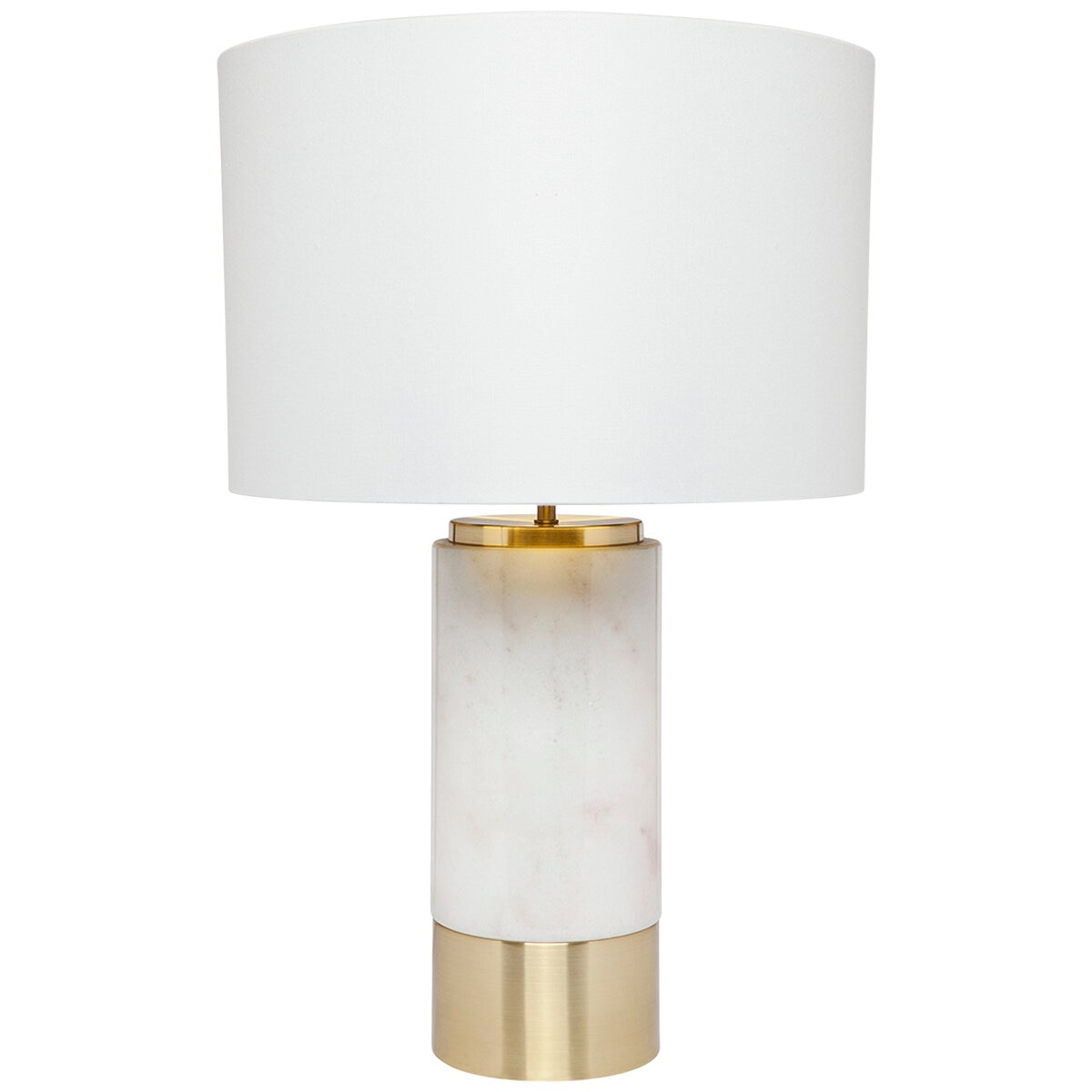 Café Lighting Paola Marble Table Lamp White