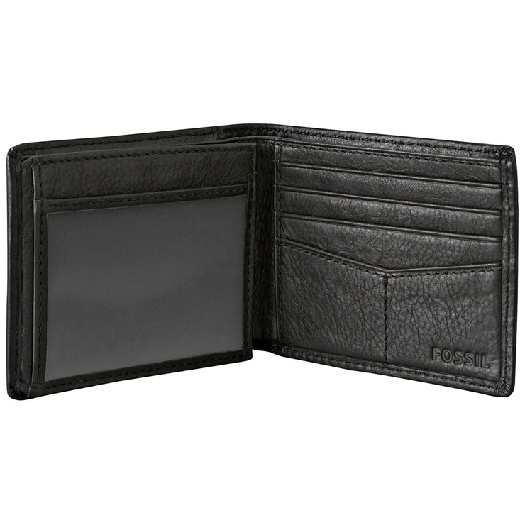 Fossil Ingram Men's Black Traveller Wallet | Costco Australia