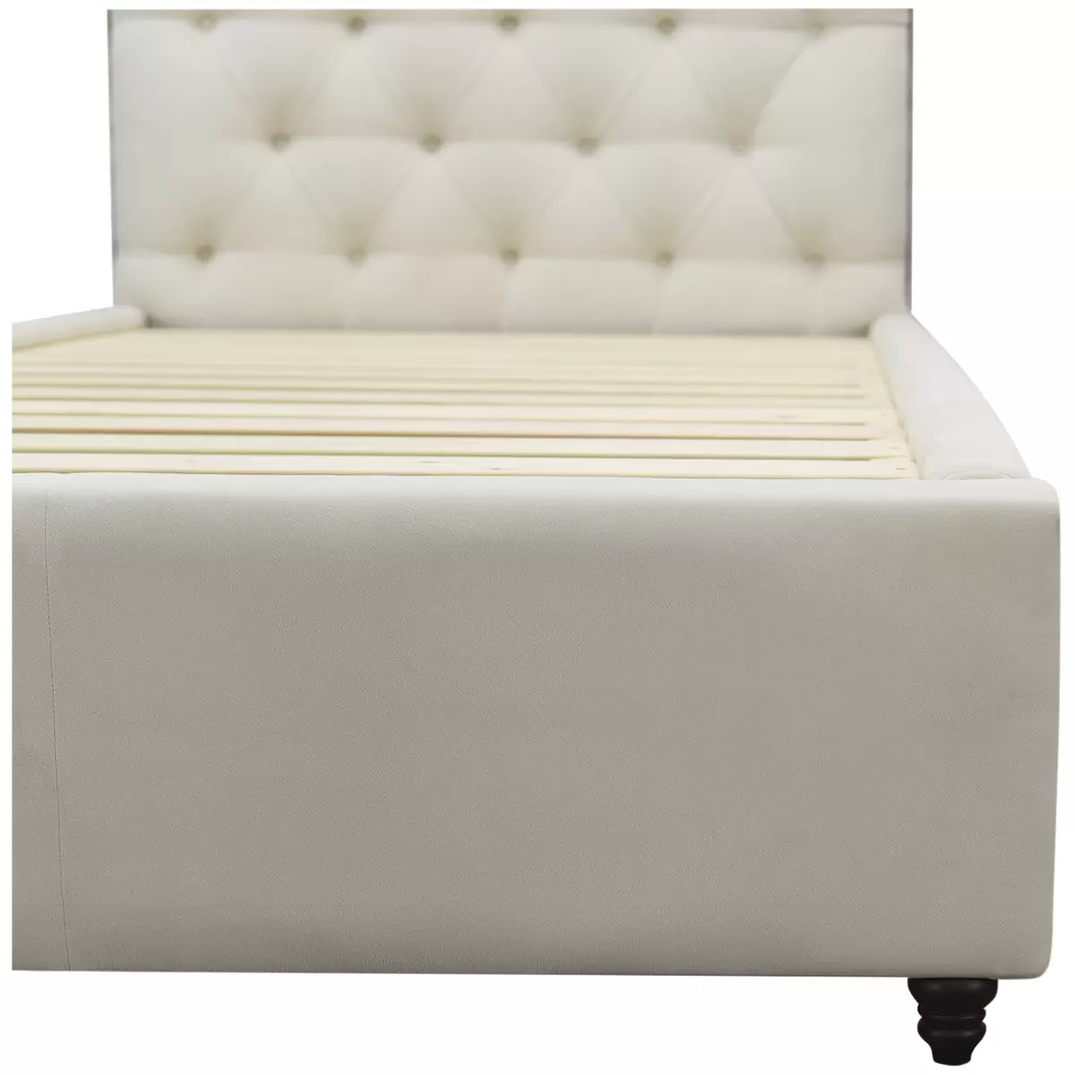 Moran Princess King Single Bed Head with Encasement and Slatted Base 