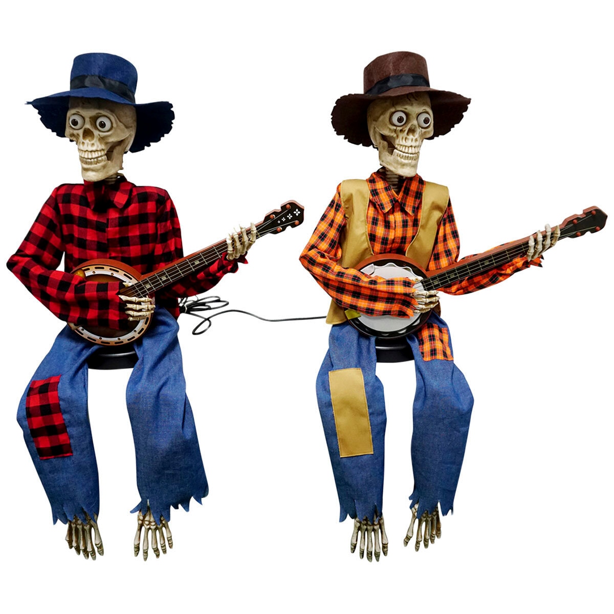 Animated Banjo Skeletons