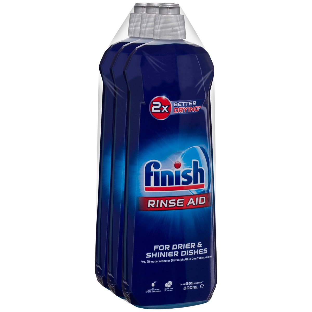 Finish Rinse Aid 3 x 800ml