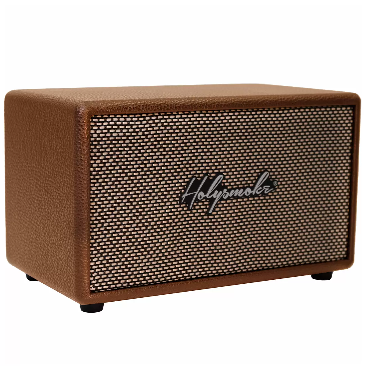 HolySmoke The Larry Retro Portable Bluetooth Speaker Brown HS-SPKBRN-TL