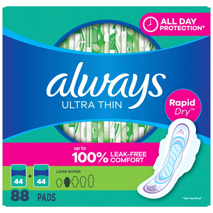 Always Ultra Thin Advanced Protection Long Super 88 Pack Always Ultra Thin Advanced Protection Long Super 88 Pack