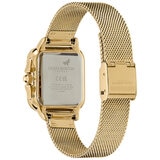 Olivia Burton Gold Steel Mesh Green Dial Women's Watch 24000087