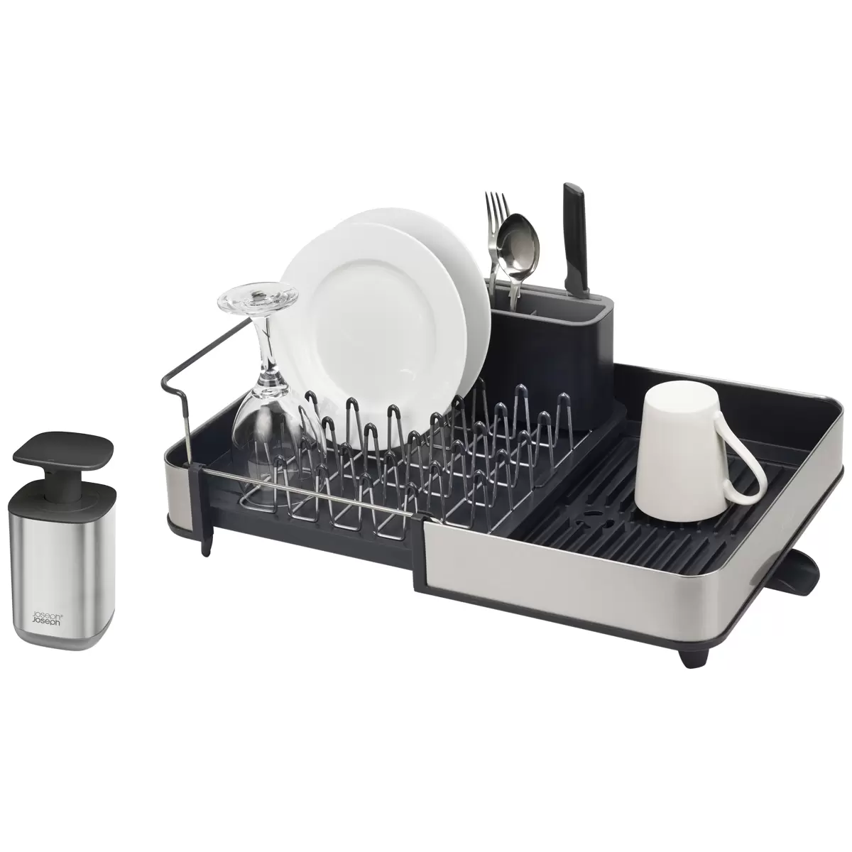 Joseph Joseph Sink Organisation 2 Piece Set With Soap Dispenser