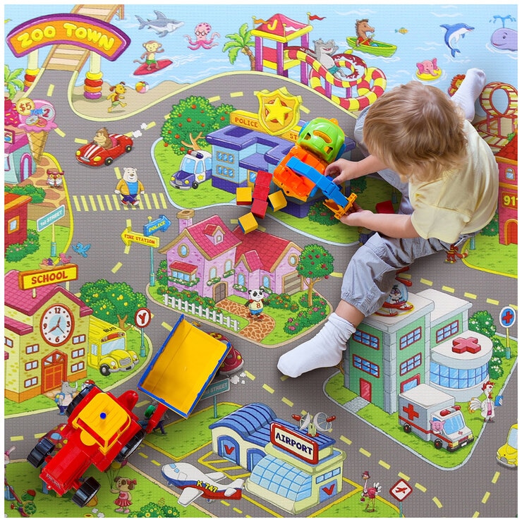 BabyCare Kids' Play Mat Medium Zoo Costco Australia