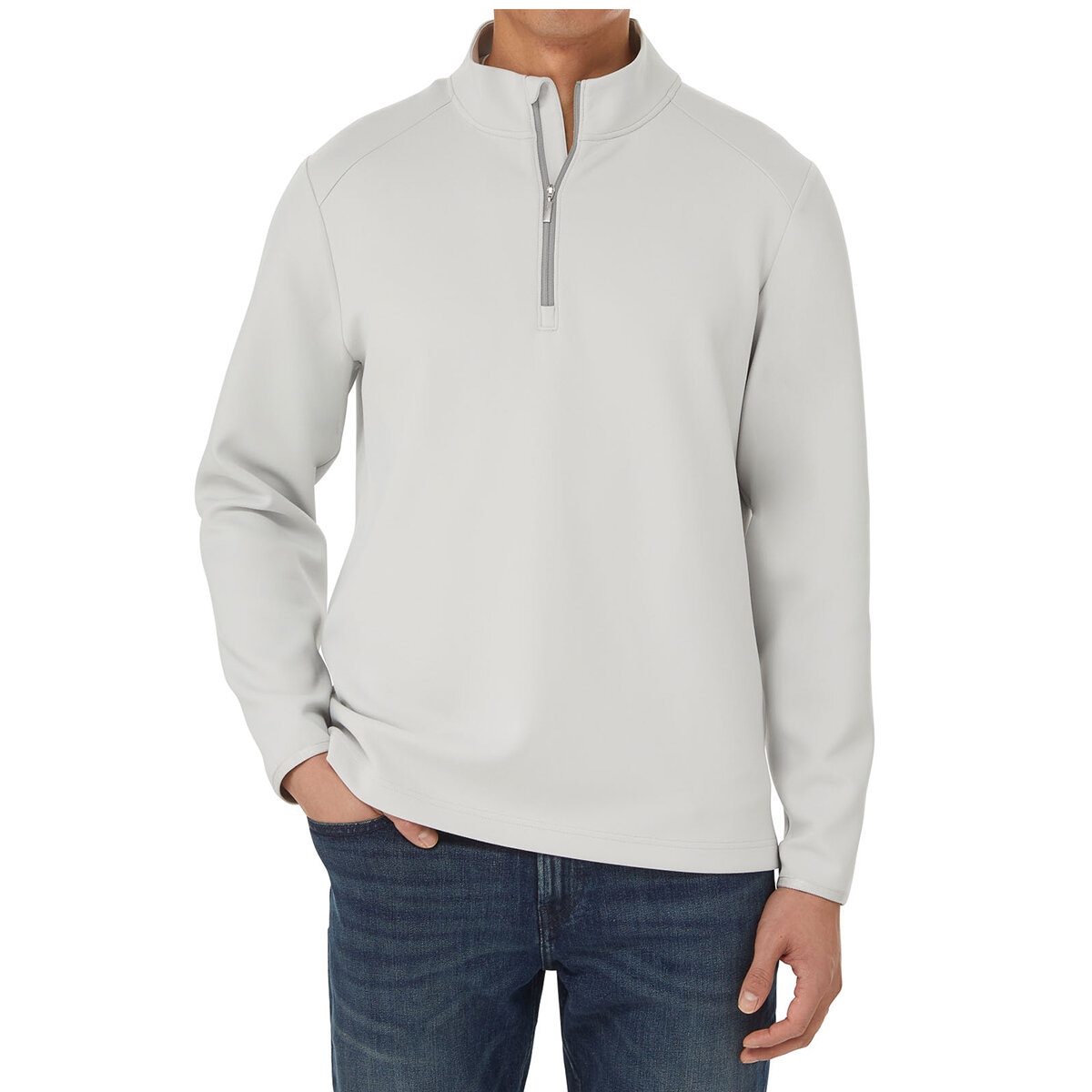 Kirkland Signature Men's Half Zip Sweater Kirkland Signature Men's Half Zip Sweater
