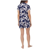 Nautica Women's 2 Piece PJ Set - Blue Floral