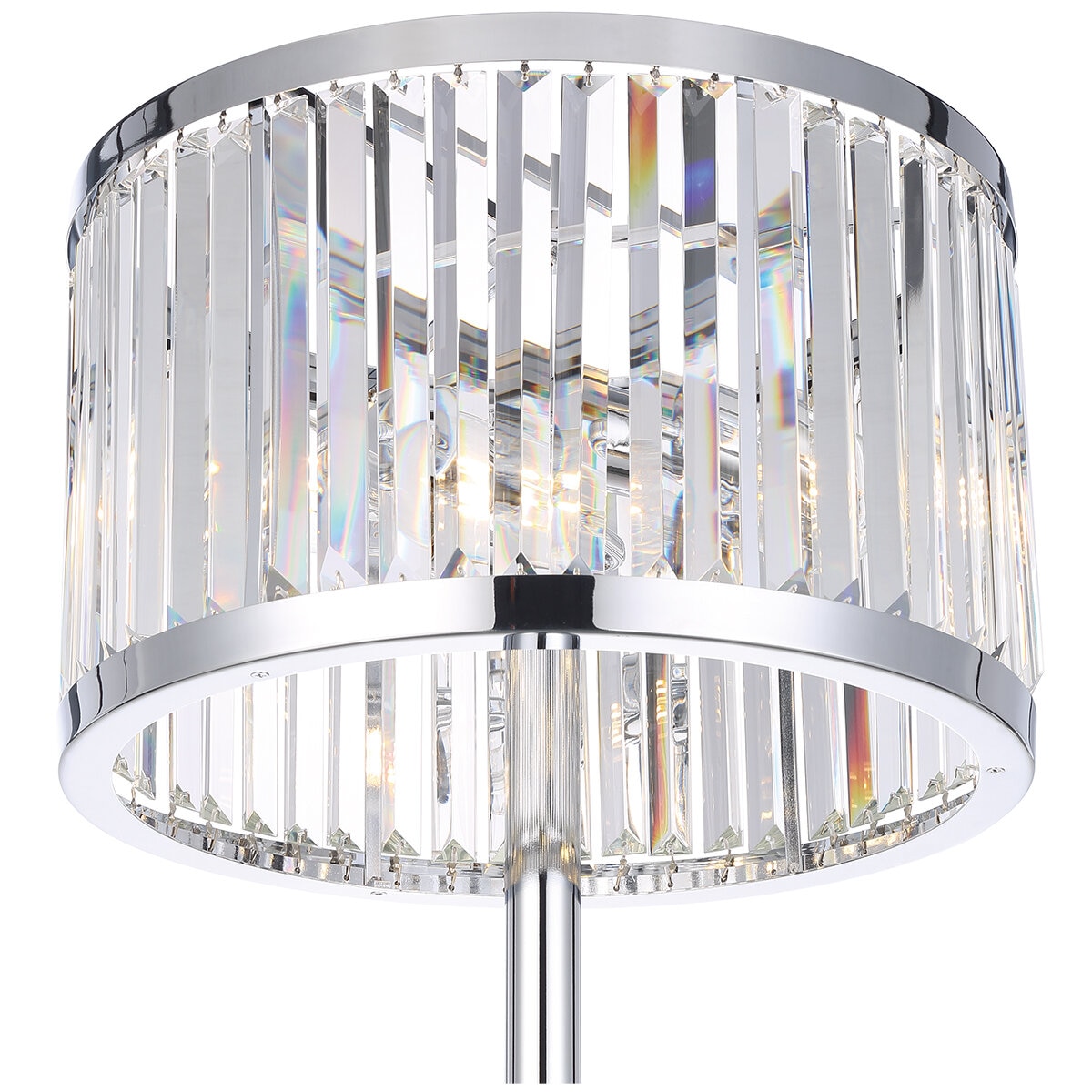 Bridgeport Designs TMI Hanging Crystal Floor Lamp