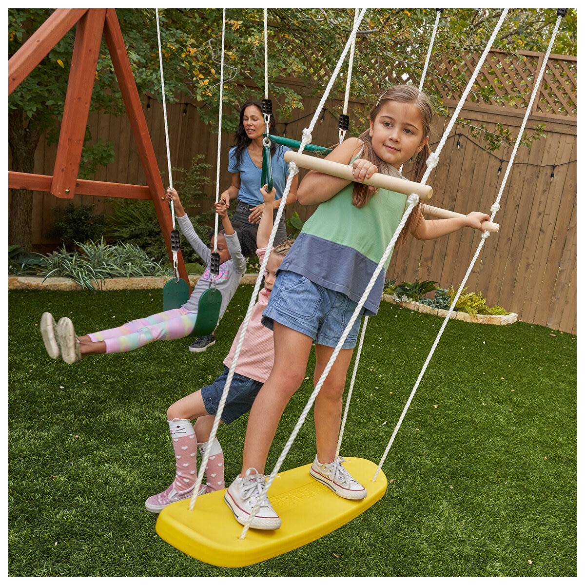 KidKraft Outdoor Odyssey Swing Set