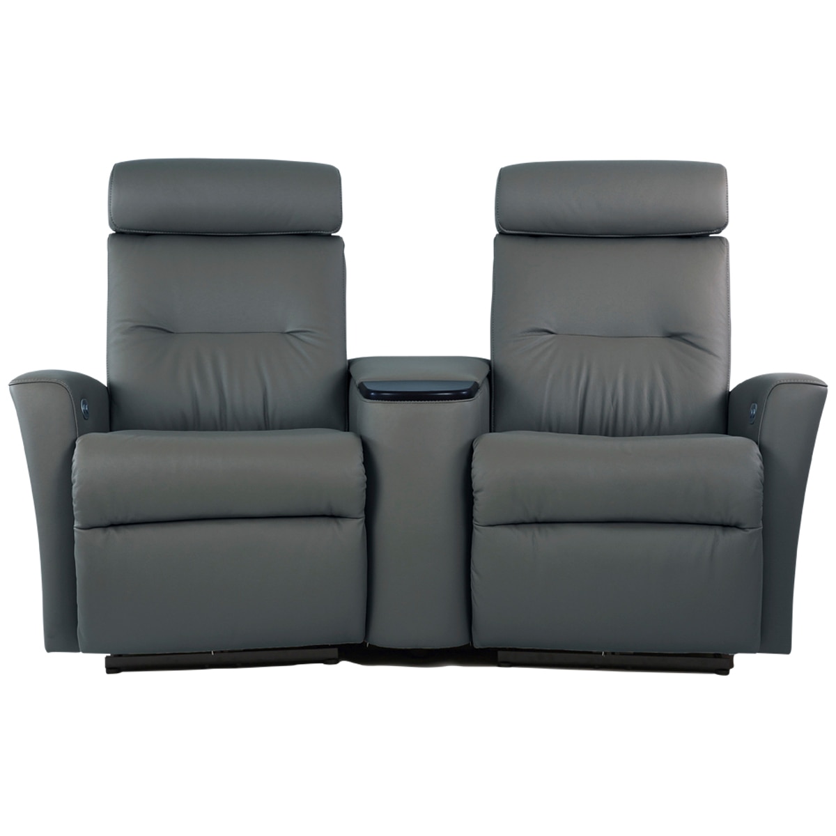 costco gray leather recliner