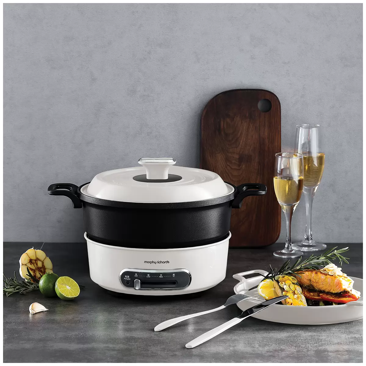 Morphy Richards Round Multifunction Pot 