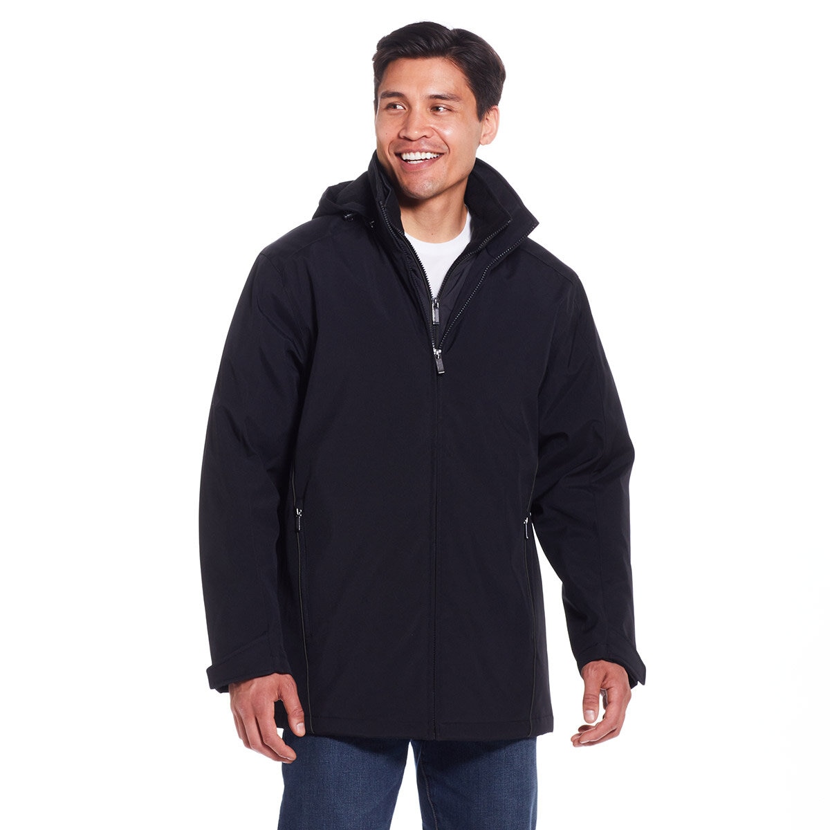 Weatherproof Men's Ultra Tech Bib Front Jacket