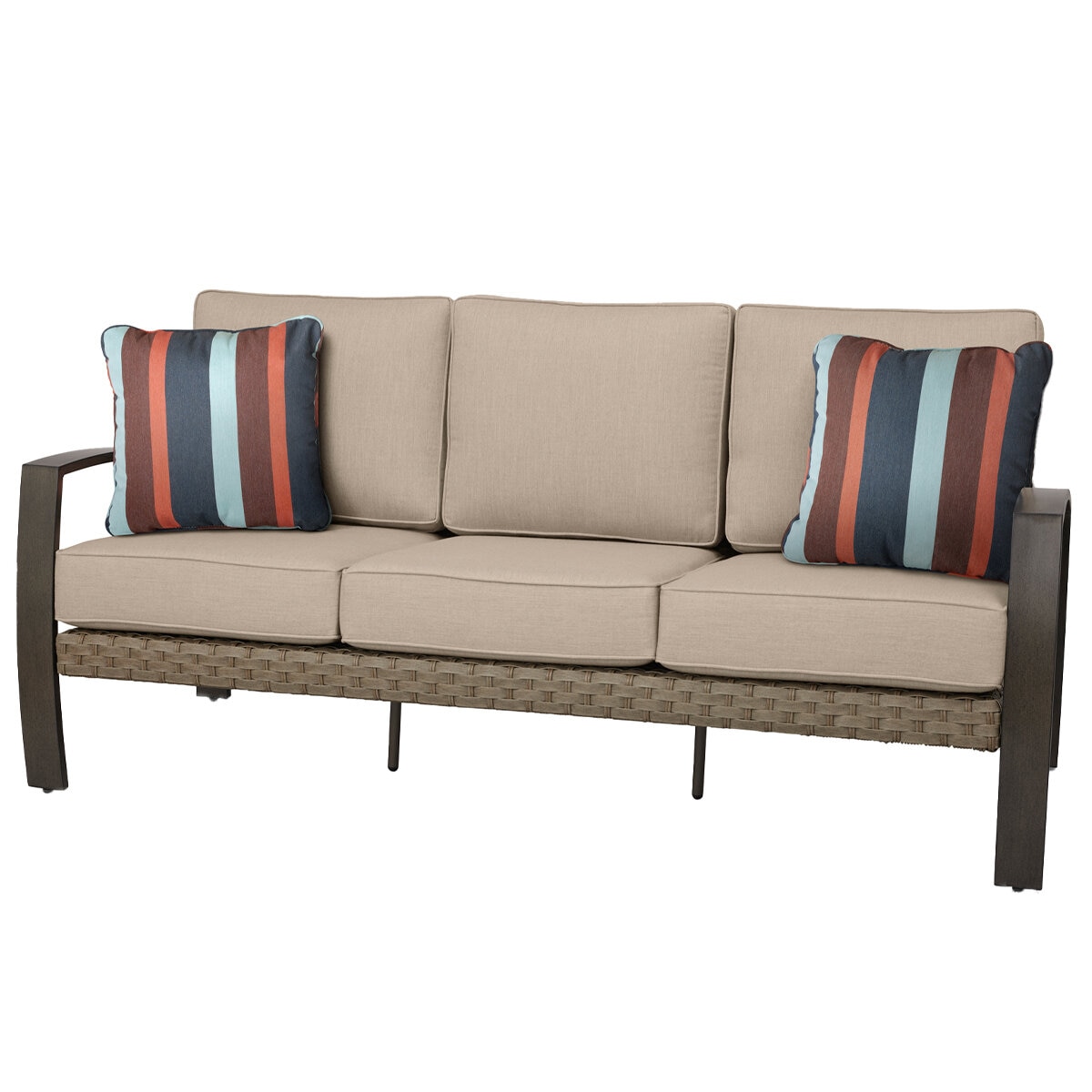 Agio Harper 4 Piece Woven Deep Seating Set