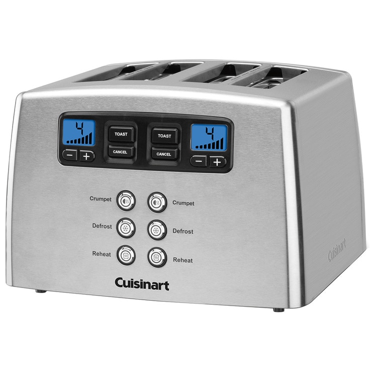 Cuisinart Stainless Steel Motorised 4 Slice Toaster CPT440MRXA