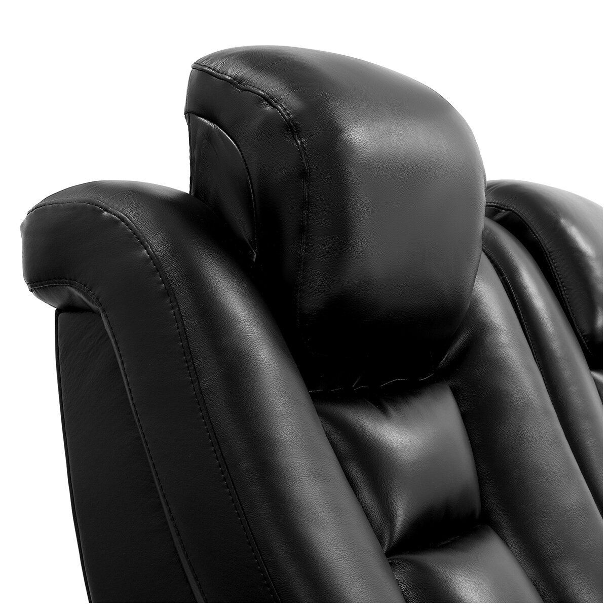 Valencia Theater Seating Venice 3 Seater Recliner, Black