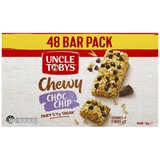 Uncle Toby's Chewy Choc Chip 48 x 31g