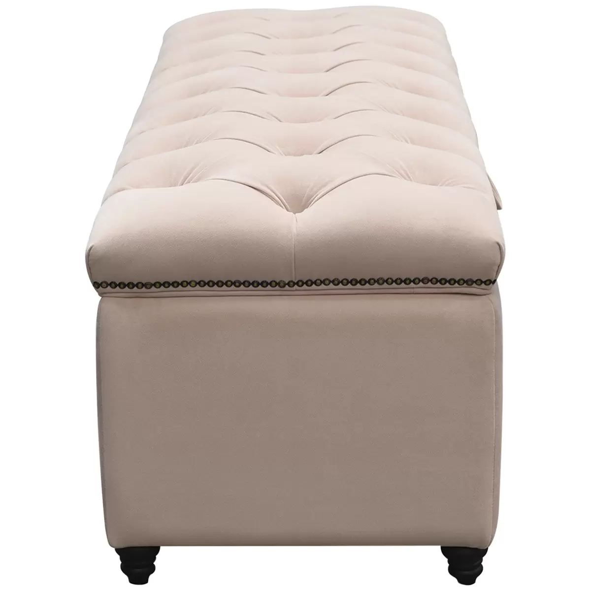 Moran Princess Fabric Storage Ottoman 