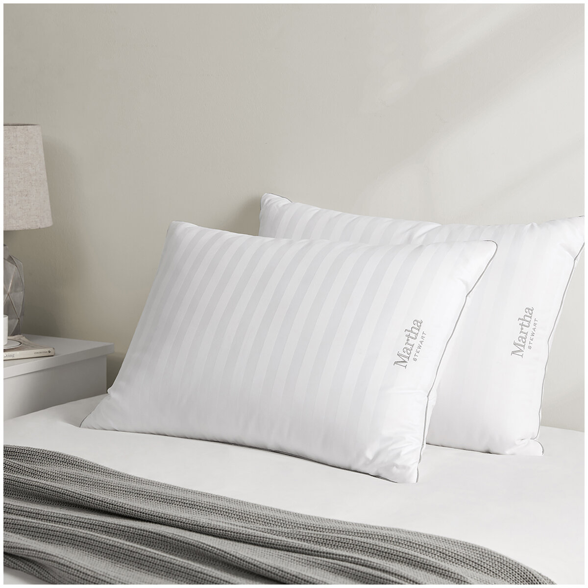 Martha Stewart Feather And Down Pillow 2 Pack Costco Au