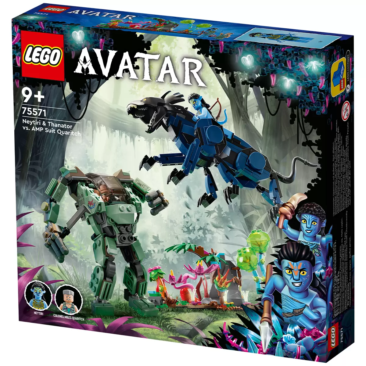 LEGO Avatar Neytiri and Thanator vs. AMP Suit Quaritch 75571